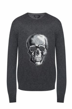 Sweater with a skull motif, zdjęcie 1 Sweater with a skull motif od Alexander McQueen